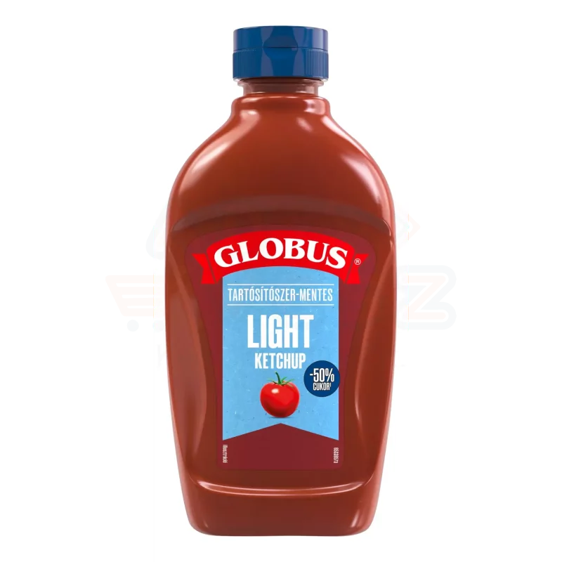 GLOBUS Ketchup 460 g Light flakonos Kép