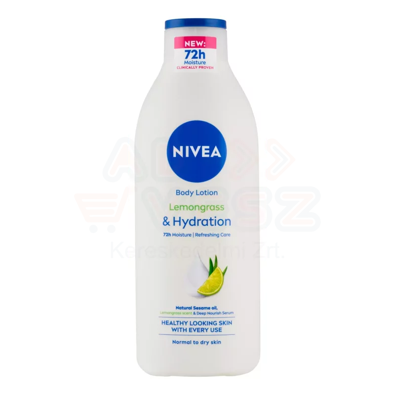 NIVEA testápoló tej 400 ml Citromfüves Kép