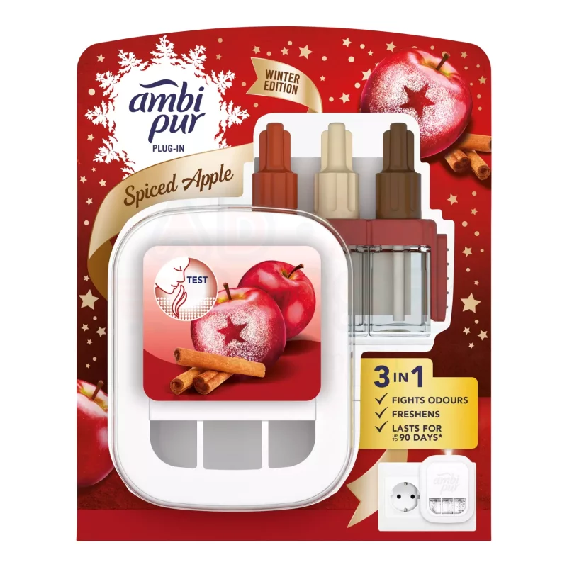 AmbiPur 3Volution elektromos légfrissítő alapcsomag Spiced Apple 20 ml Kép