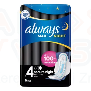Always egészségügyi betét Thick Maxi Night 6 db