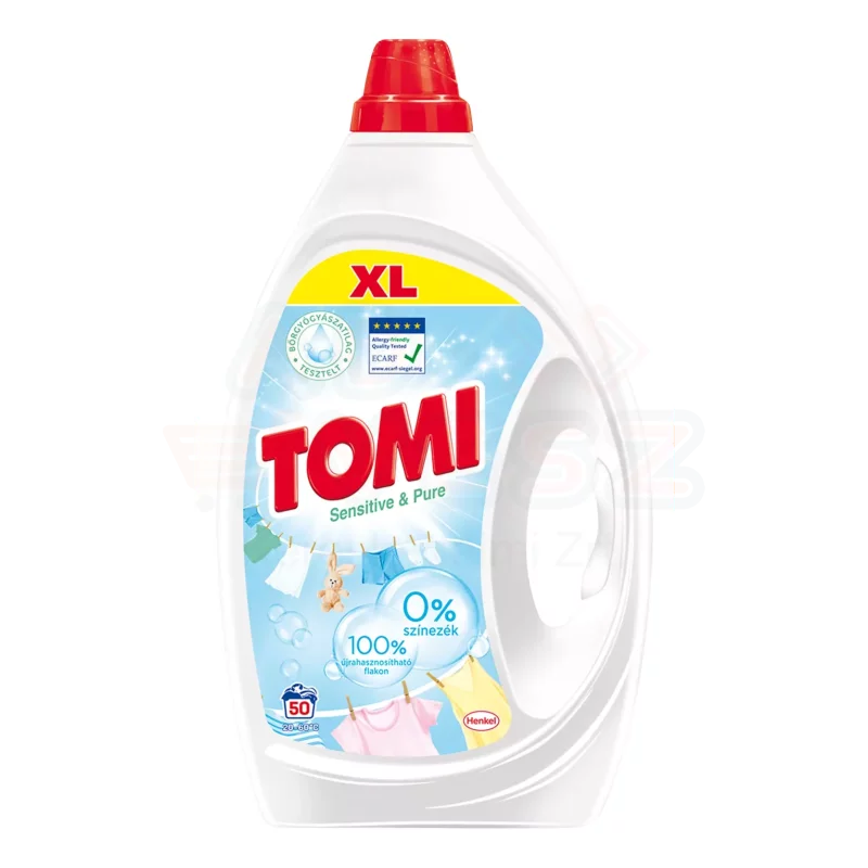 Tomi gél 2,25 l Sensitive & Pure (50mosás) Kép