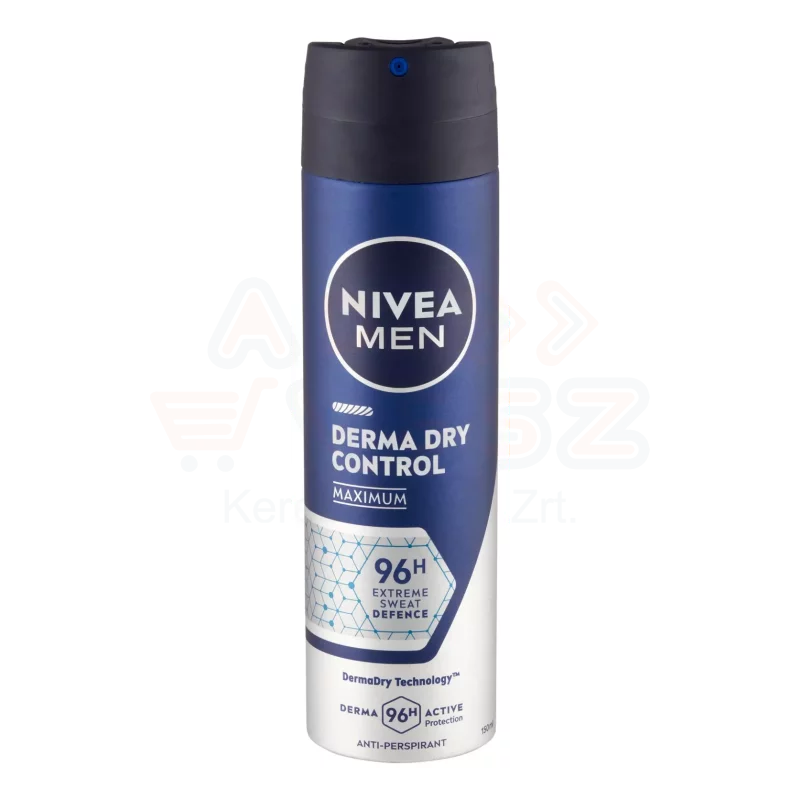 NIVEA MEN Deo spray 150 ml Derma Dry Control Kép