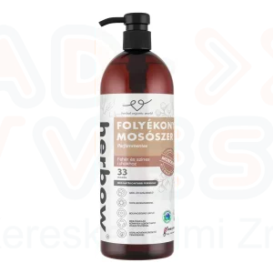 Herbow Folyékony mosószer 1000 ml Színes és fehér ruhákhoz Pure Nature