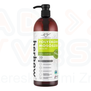 Herbow Folyékony mosószer 1000 ml Színes ruhákhoz Zöld tea illat