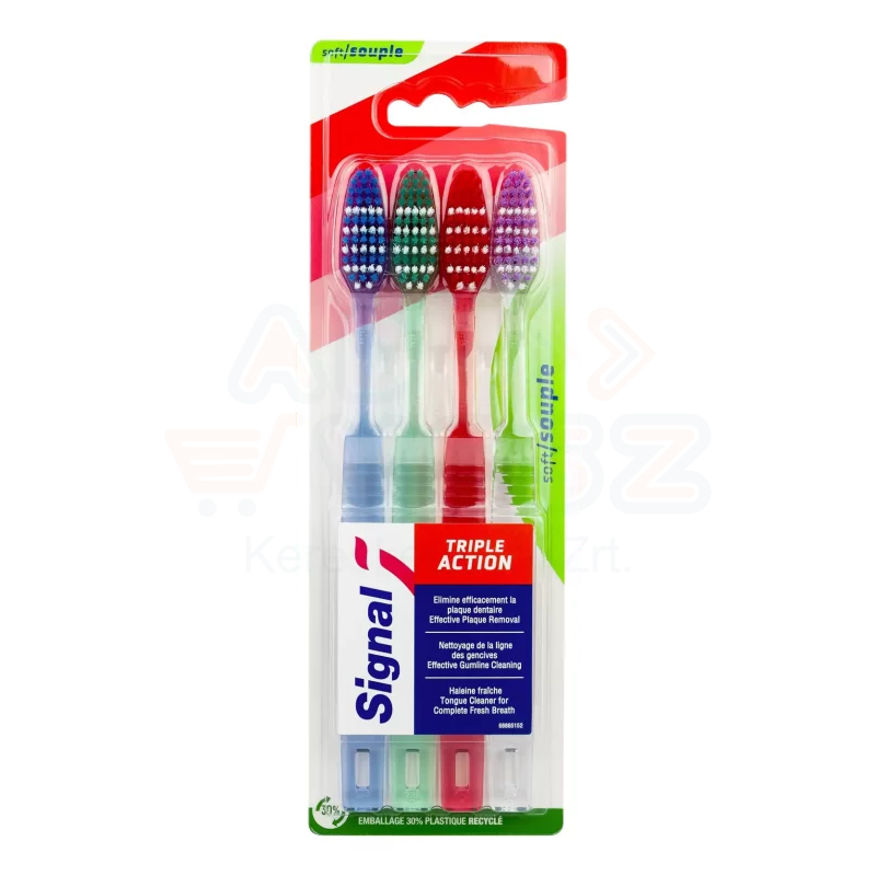 SIGNAL fogkefe Triple Action quatropack Kép