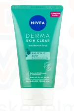 NIVEA Derma Skin Clear Tisztító Hatású Bőrradír 150 ml Kép