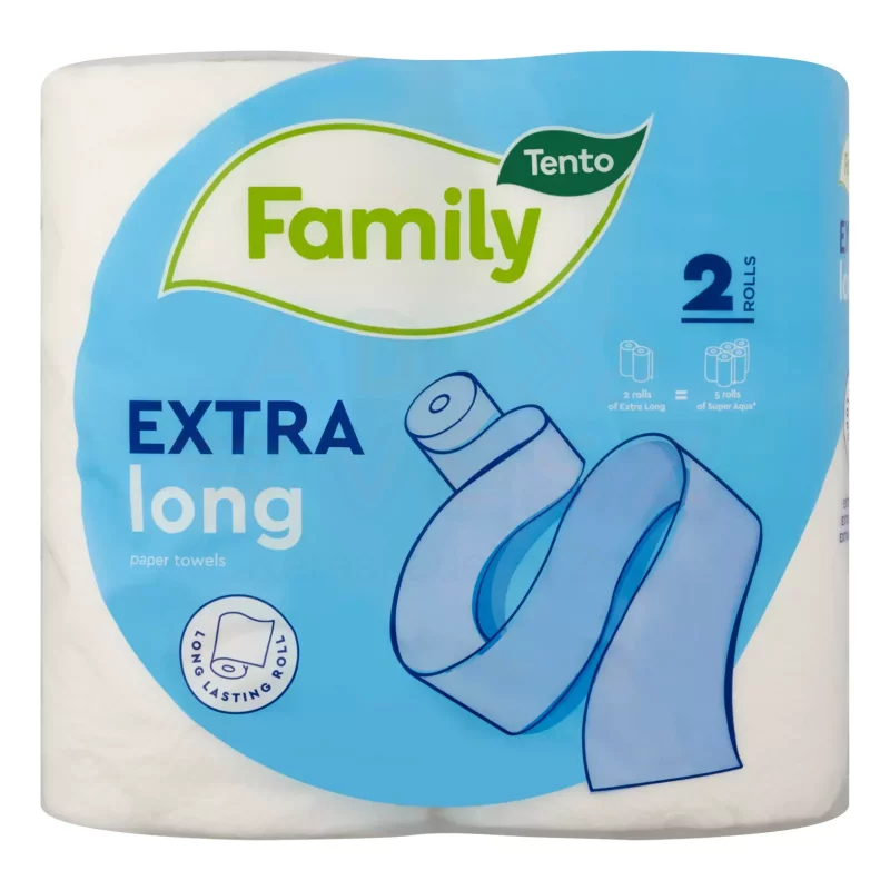 TENTO papírtörlő Extra Long 2 rétegű 2 tekercses Kép