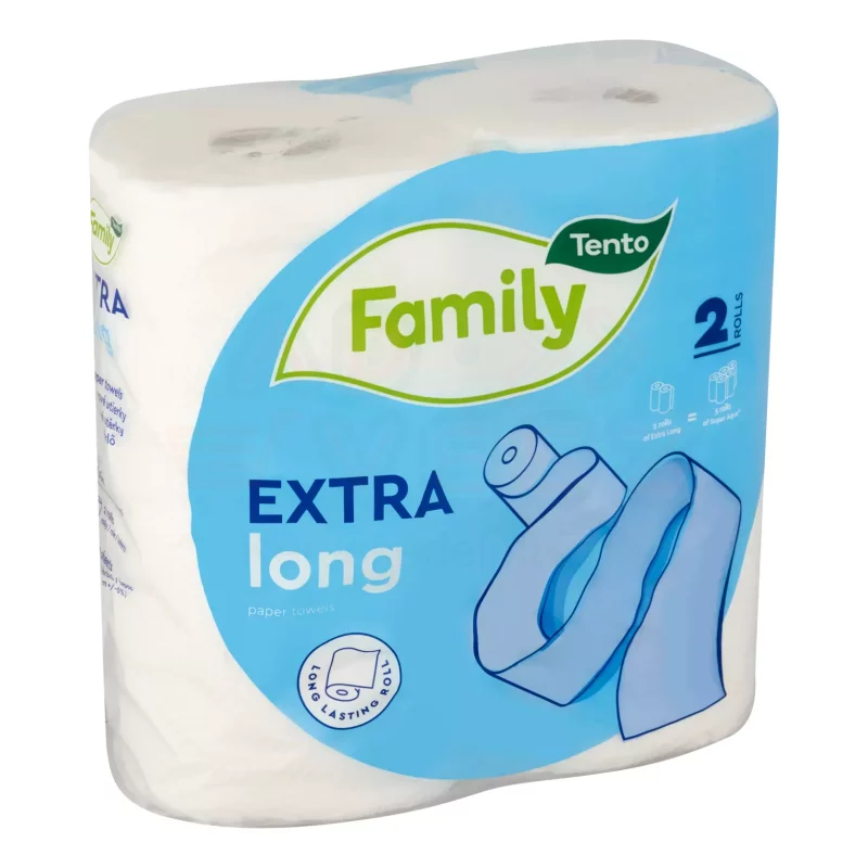 TENTO papírtörlő Extra Long 2 rétegű 2 tekercses Kép