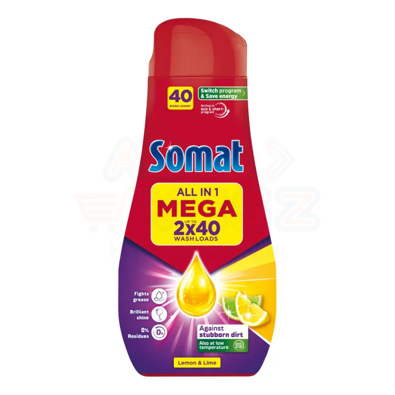 Somat All in One Duo gél 2x720 ml Lemon Kép