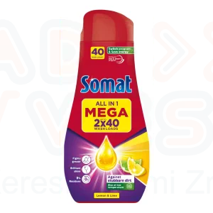 Somat All in One Duo gél 2x720 ml Lemon