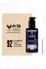 Gliss éjszakai hajpakolás 100 ml Sérült és töredezett hajra 2 Kép