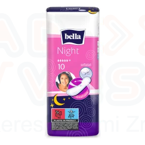 BELLA Night Egészségügyi Betét 10 db