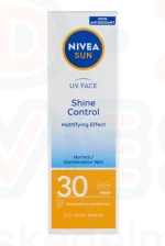 NIVEA SUN FF30 Shine Control Napozó arckrém 50 ml Kép