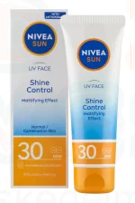 NIVEA SUN FF30 Shine Control Napozó arckrém 50 ml Kép