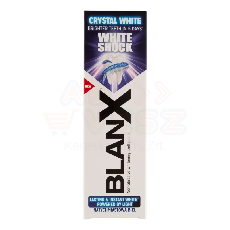 Blanx fogfehérítő fogkrém White shock 75 ml Kép