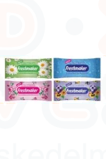 Freshmaker Floral nedves törlőkendő  15 lap Kép