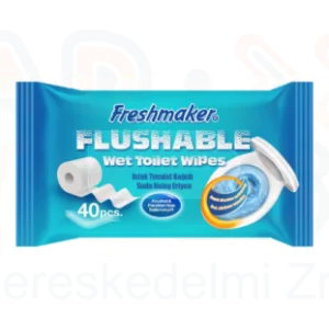 Freshmaker nedves WC papír 40 lapos vízben oldódó