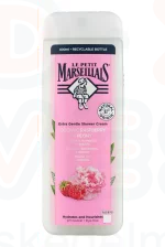 Le Petit Marseillais krémtusfürdő 400 ml Málna & bazsarózsa Kép