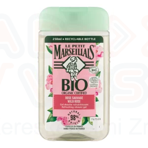 Le Petit Marseillais tusfürdő 250 ml Bio tanúsított vadrózsa