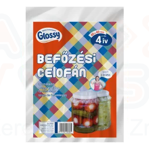GLOSSY Befőzési celofán 4 ív