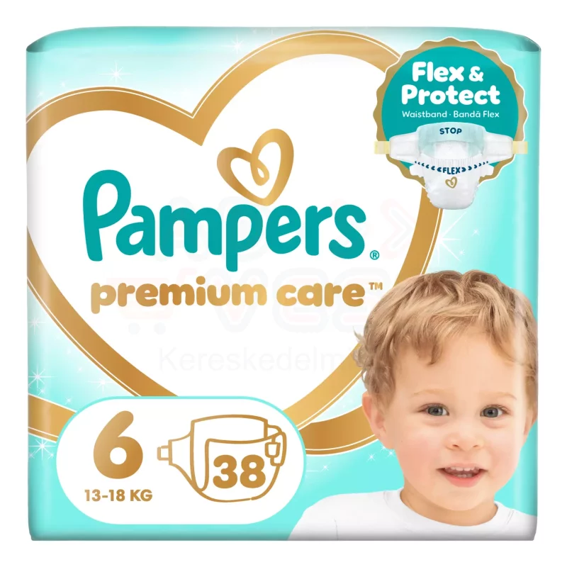 Pampers Premium Care pelenka 6méret 38 db Kép