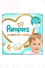 Pampers Premium Care pelenka 6méret 38 db Kép