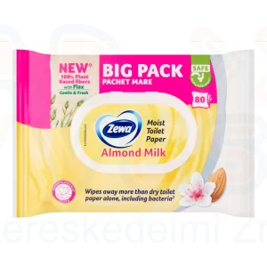 Zewa nedves toalettpapír Big Pack 80 db Almond Milk