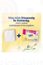 Zewa nedves toalettpapír Big Pack 80 db Almond Milk Kép