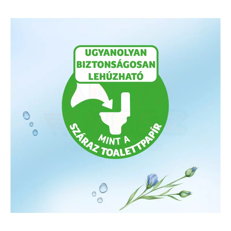 Zewa nedves toalettpapír Big Pack 80 db Sensitive Kép