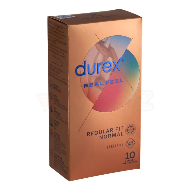 DUREX Óvszer Real Feel/ Nude 10 db Kép