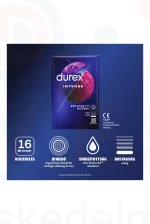 DUREX Óvszer Intense Orgasmic 16 db Kép