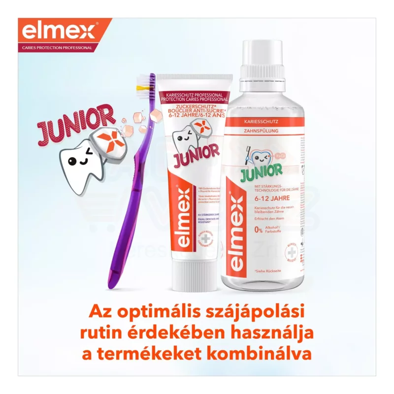 ELMEX fogkrém Junior Anti-caries professional 75 ml Kép