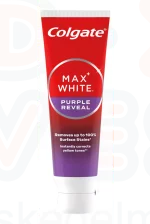 COLGATE fogkrém Max white Purple reveal 75 ml Kép