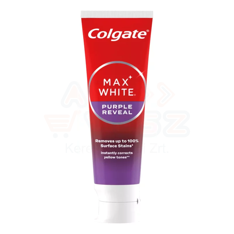 COLGATE fogkrém Max white Purple reveal 75 ml Kép