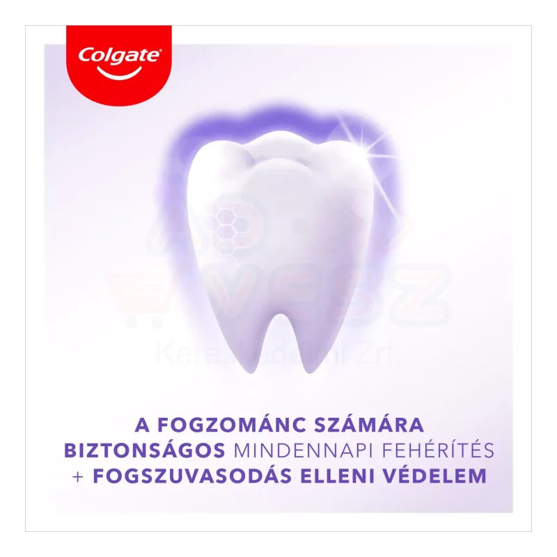 COLGATE fogkrém Max white Purple reveal 75 ml Kép