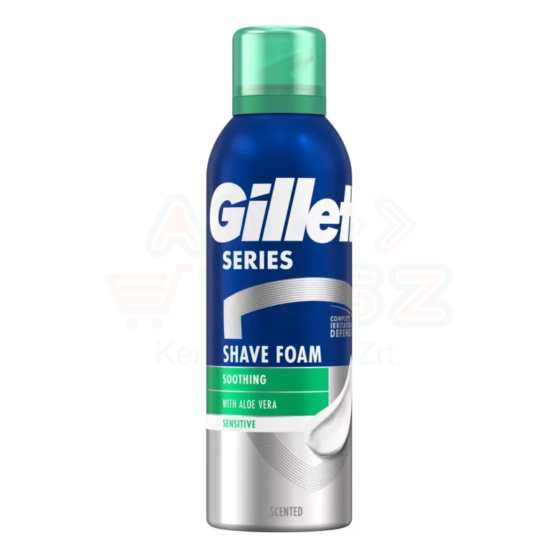 Gillette Series borotvahab Sensitive Soothing 200 ml Kép