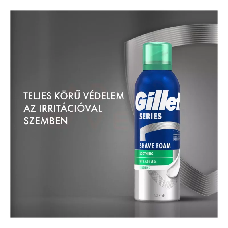 Gillette Series borotvahab Sensitive Soothing 200 ml Kép