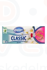 Ooops! papírzsebkendő Classic 3 rétegű 90 db Jázmin Open & Close Kép