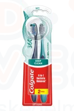 COLGATE fogkefe 360 Deep Clean soft Duo Kép