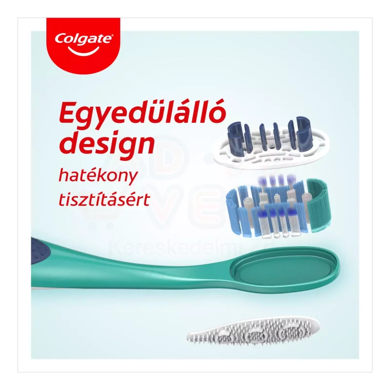 COLGATE fogkefe 360 Deep Clean soft Duo Kép