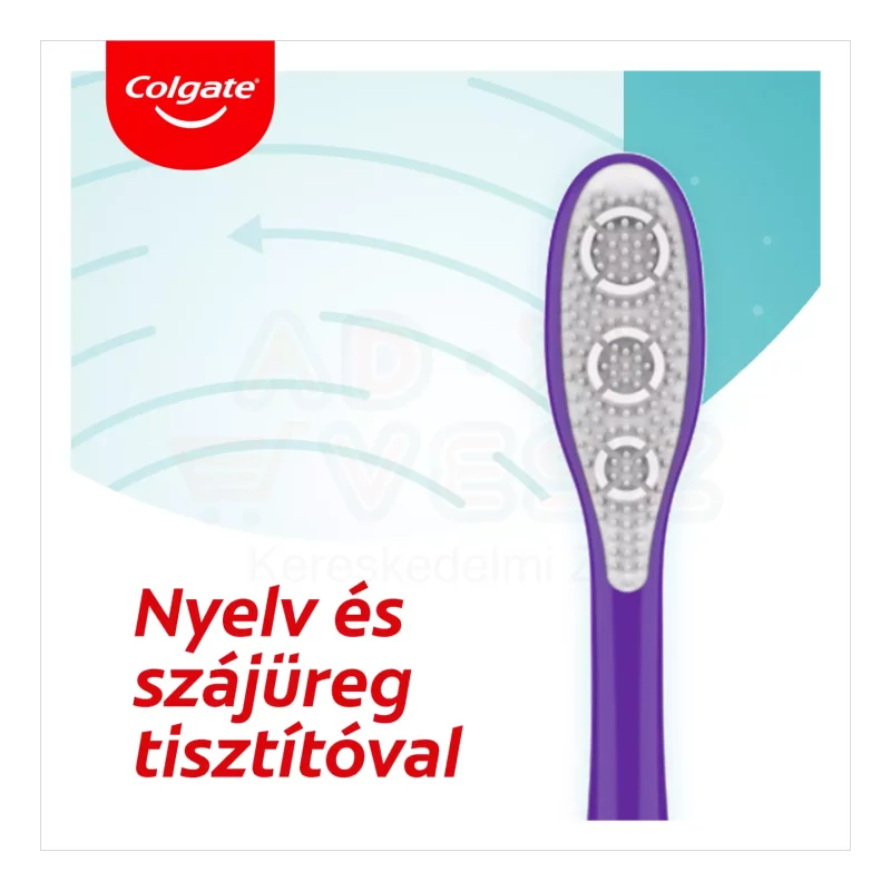 COLGATE fogkefe 360 Deep Clean soft Duo Kép