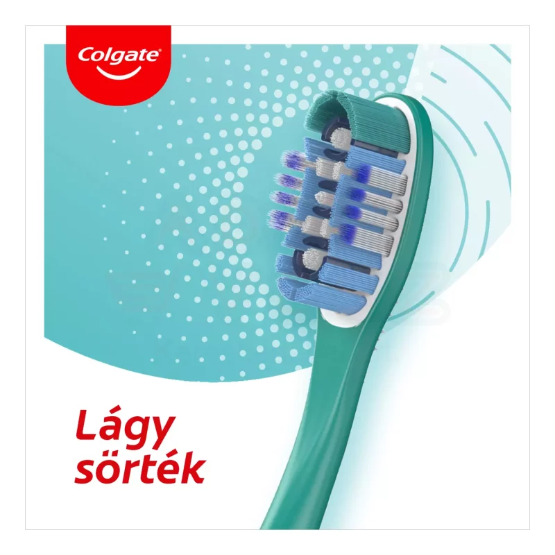 COLGATE fogkefe 360 Deep Clean soft Duo Kép