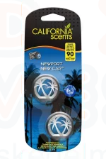 California Scents mini diffúzer 2 db Newport New Car Kép