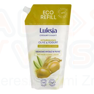 Luksja folyékony szappanutántöltő 900 ml Olive&Yoghurt