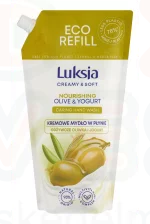 Luksja folyékony szappanutántöltő 900 ml Olive&Yoghurt Kép