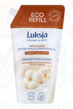 Luksja folyékony szappanutántöltő 900 ml Cotton Milk Kép