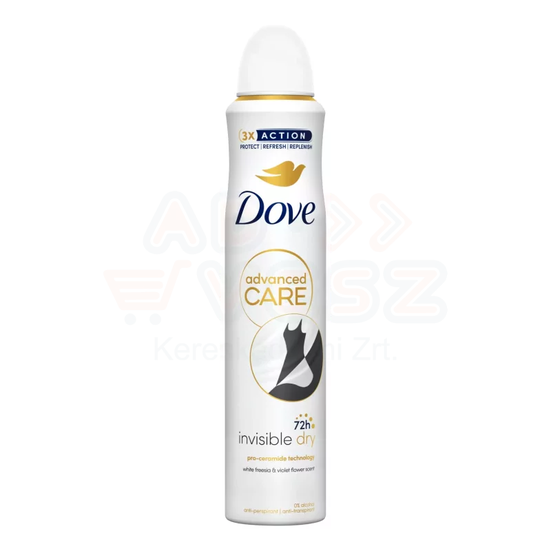 DOVE dezodor 200 ml Invisible Dry Kép