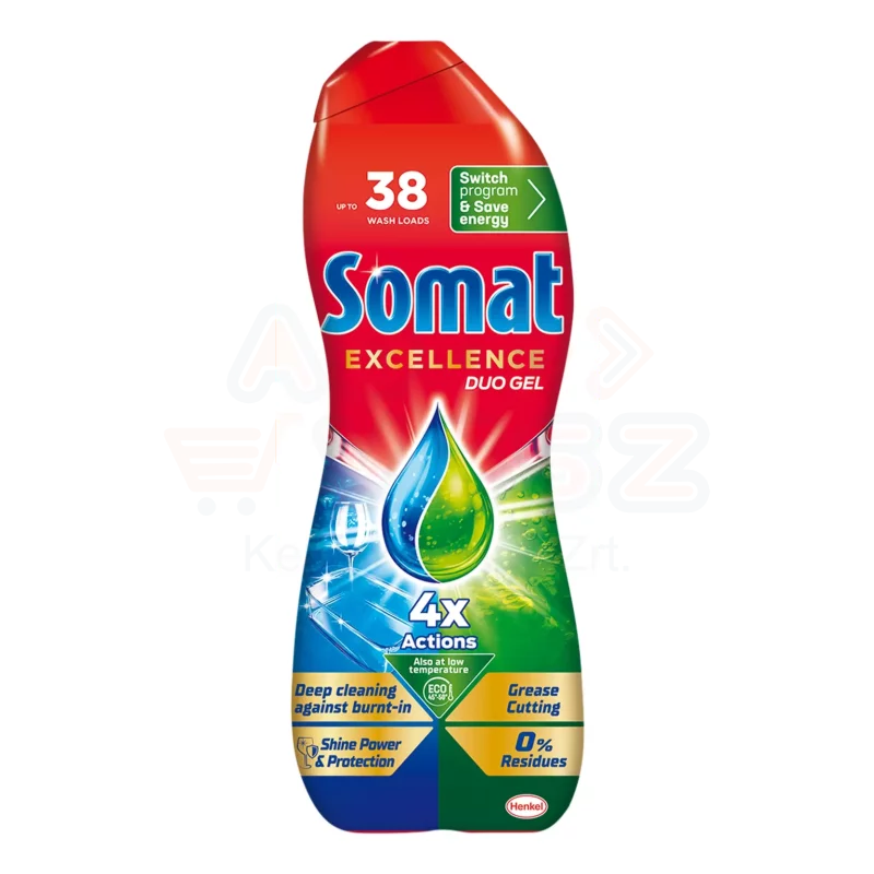 Somat Excellence mosogatógép gél 684 ml Grease Cutting Kép