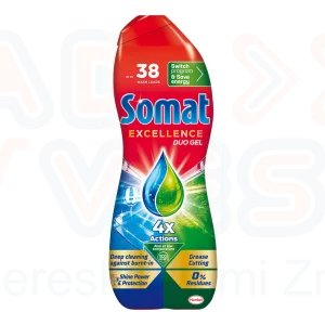 Somat Excellence mosogatógép gél 684 ml Grease Cutting