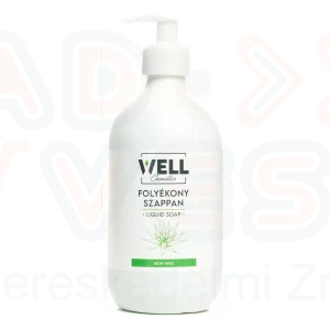 Well folyékony krémszappan 500 ml Aloe vera